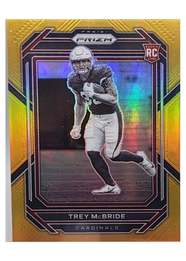 2022 Panini Prizm Base Set Trey McBride #327 card