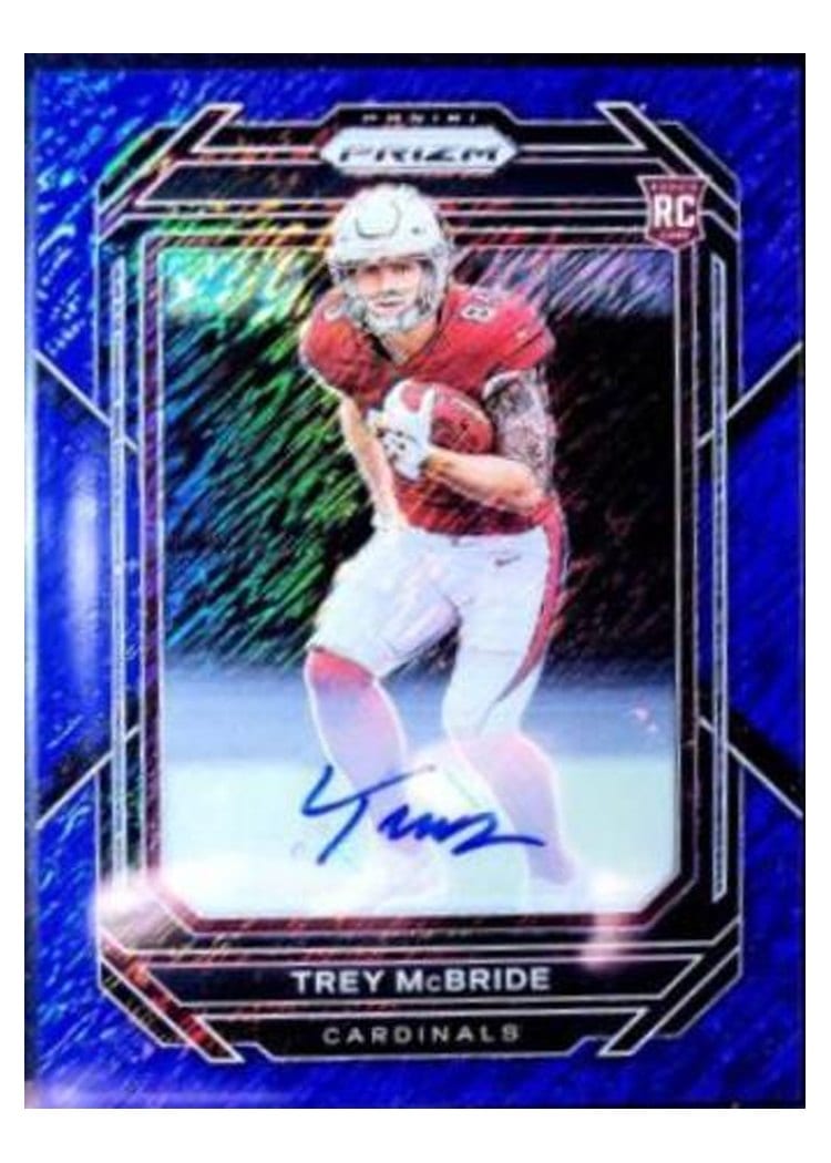 2022 Panini Prizm Base Set Trey McBride #327 card