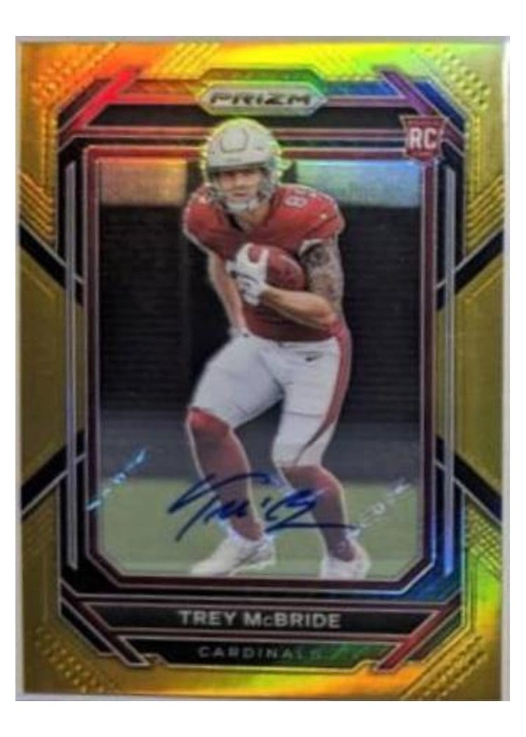 2022 Panini Prizm Base Set Trey McBride #327 card