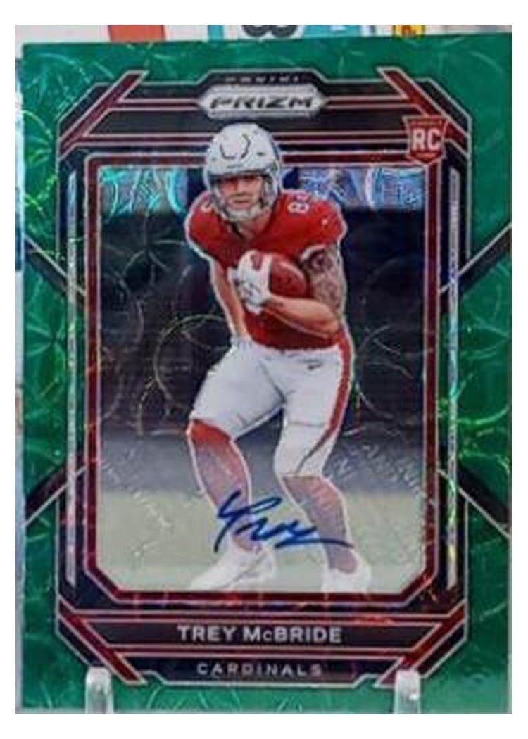 2022 Panini Prizm Base Set Trey McBride #327 card
