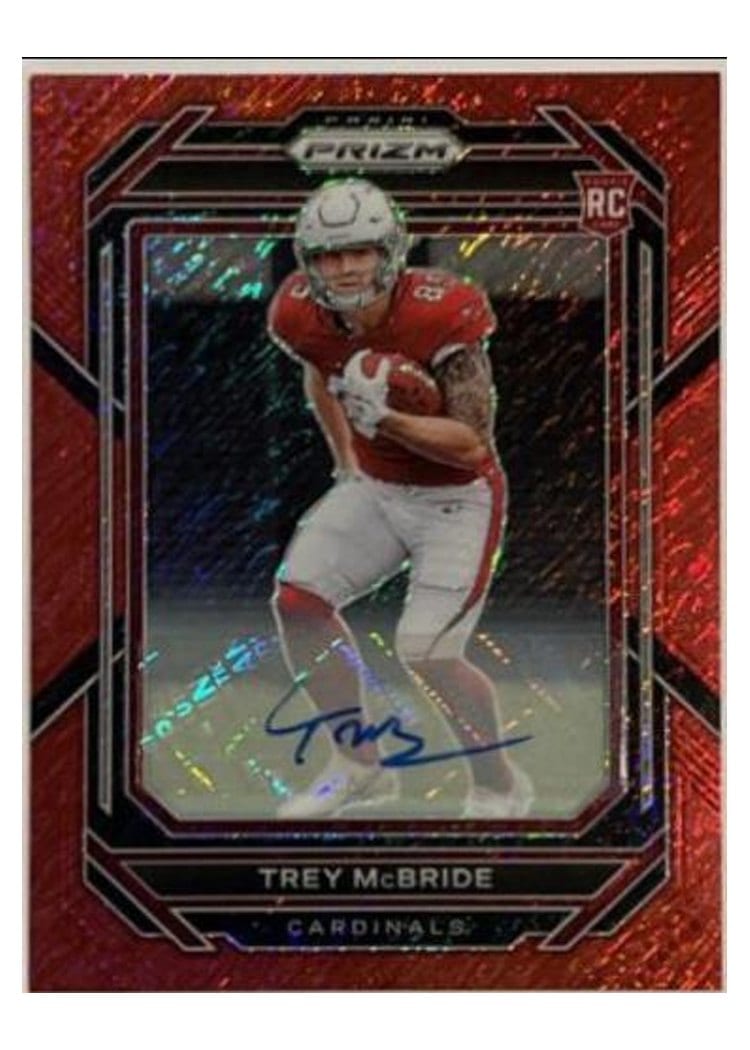 2022 Panini Prizm Base Set Trey McBride #327 card