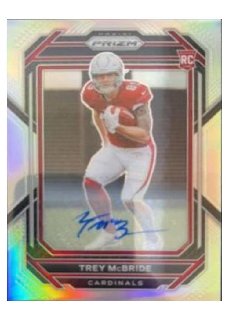 2022 Panini Prizm Base Set Trey McBride #327 card