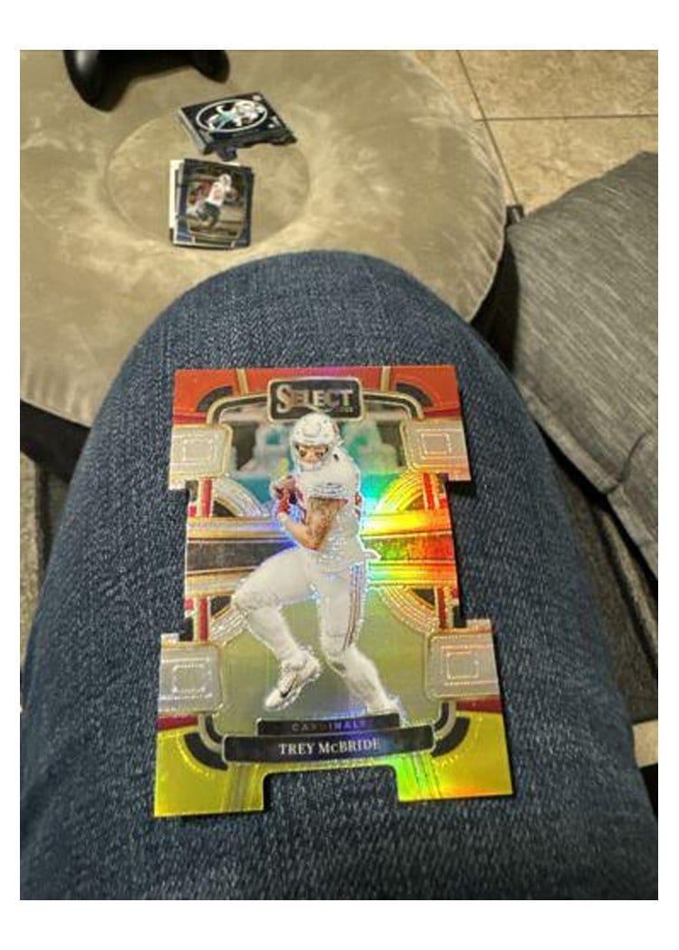 2023 Panini Select Base Set Trey McBride #1 card