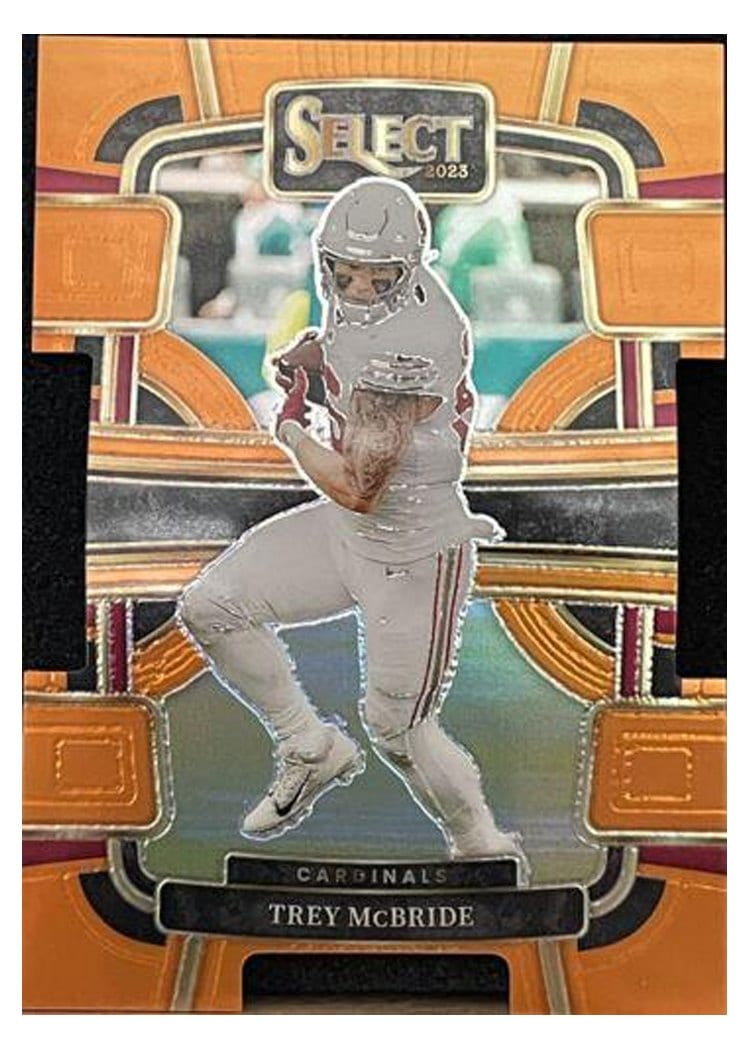 2023 Panini Select Base Set Trey McBride #1 card