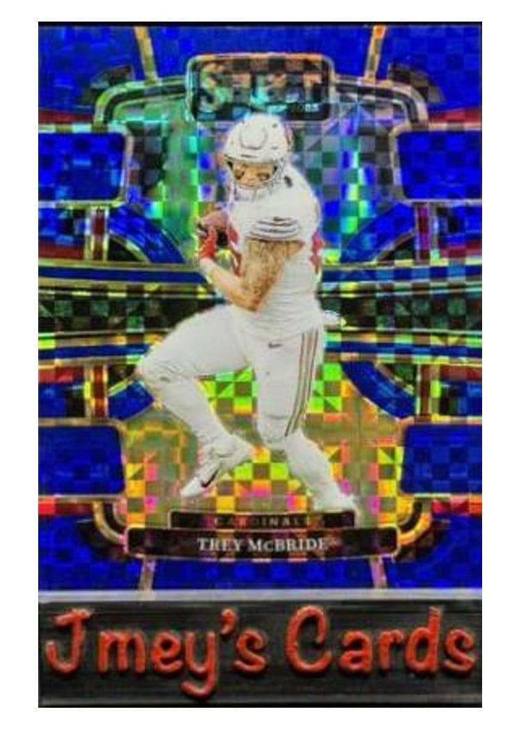 2023 Panini Select Base Set Trey McBride #1 card