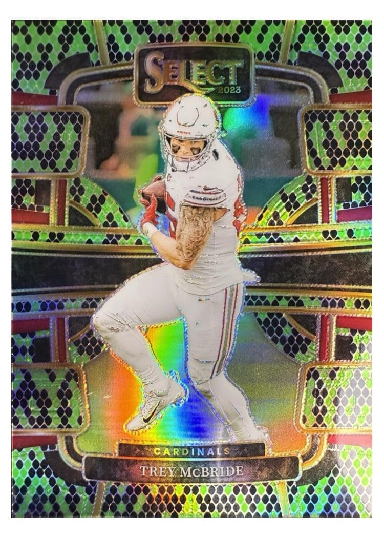 2023 Panini Select Base Set Trey McBride #1 card
