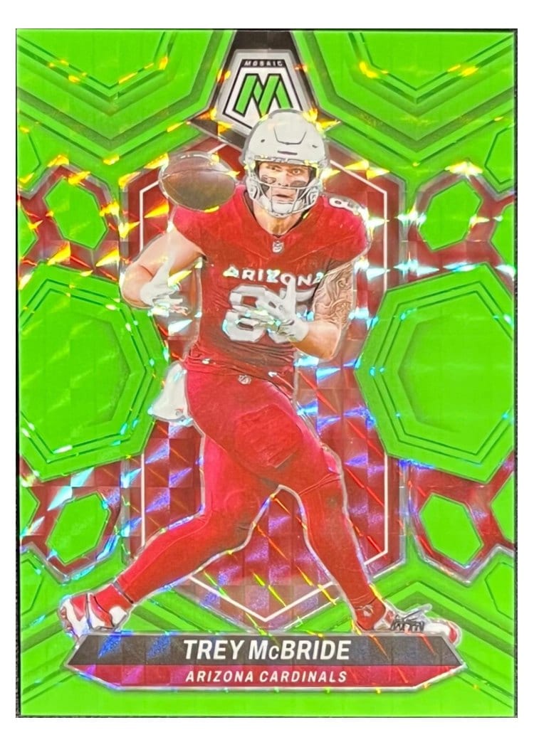 2024 Panini Mosaic Base Set Trey McBride #5 card