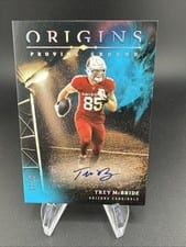 2024 Panini Origins Proving Ground Signatures Trey McBride #PGS-TMC card