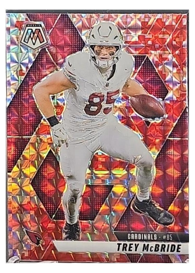 2025 Panini Mosaic Base Set Trey McBride #176 card