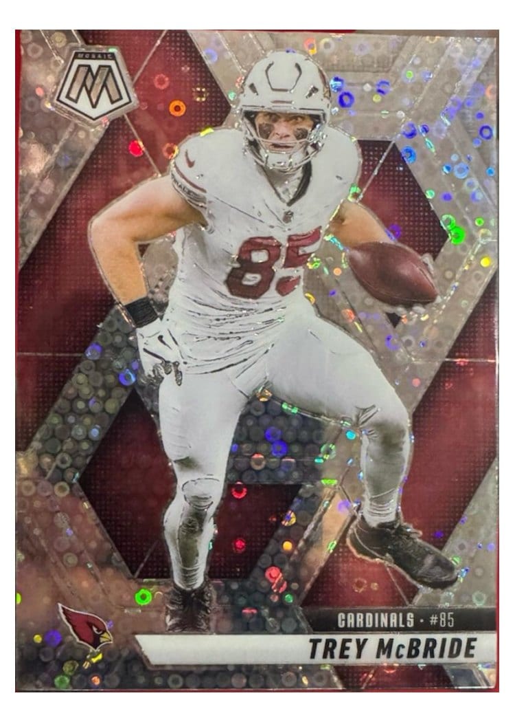 2025 Panini Mosaic Base Set Trey McBride #176 card