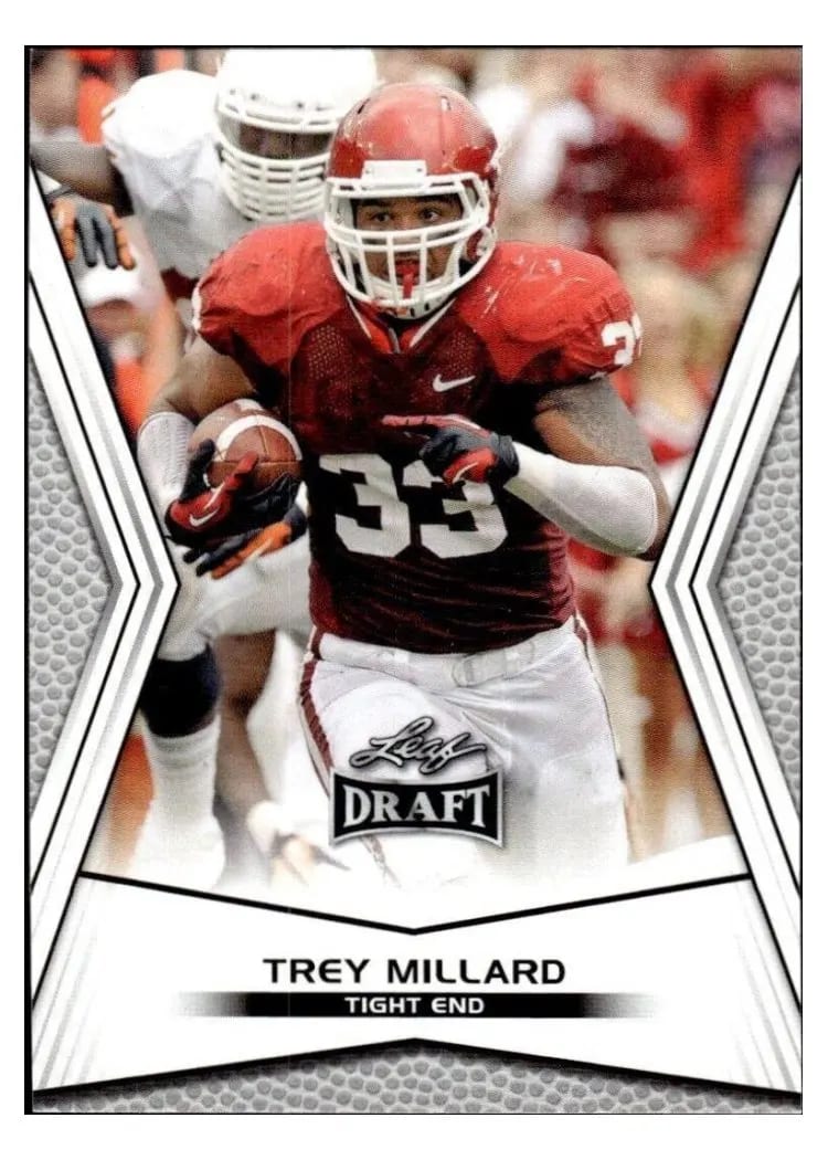 2014 Leaf Draft Trey Millard #61 card