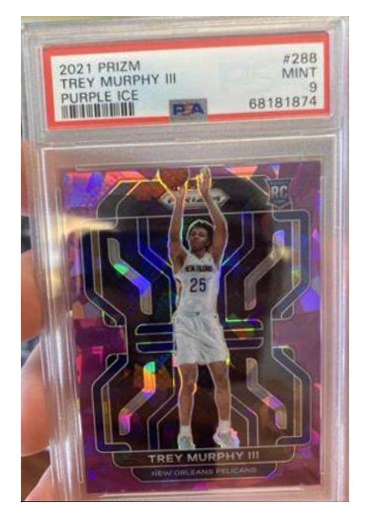 2021-22 Panini Prizm Base Set Trey Murphy III #288 card