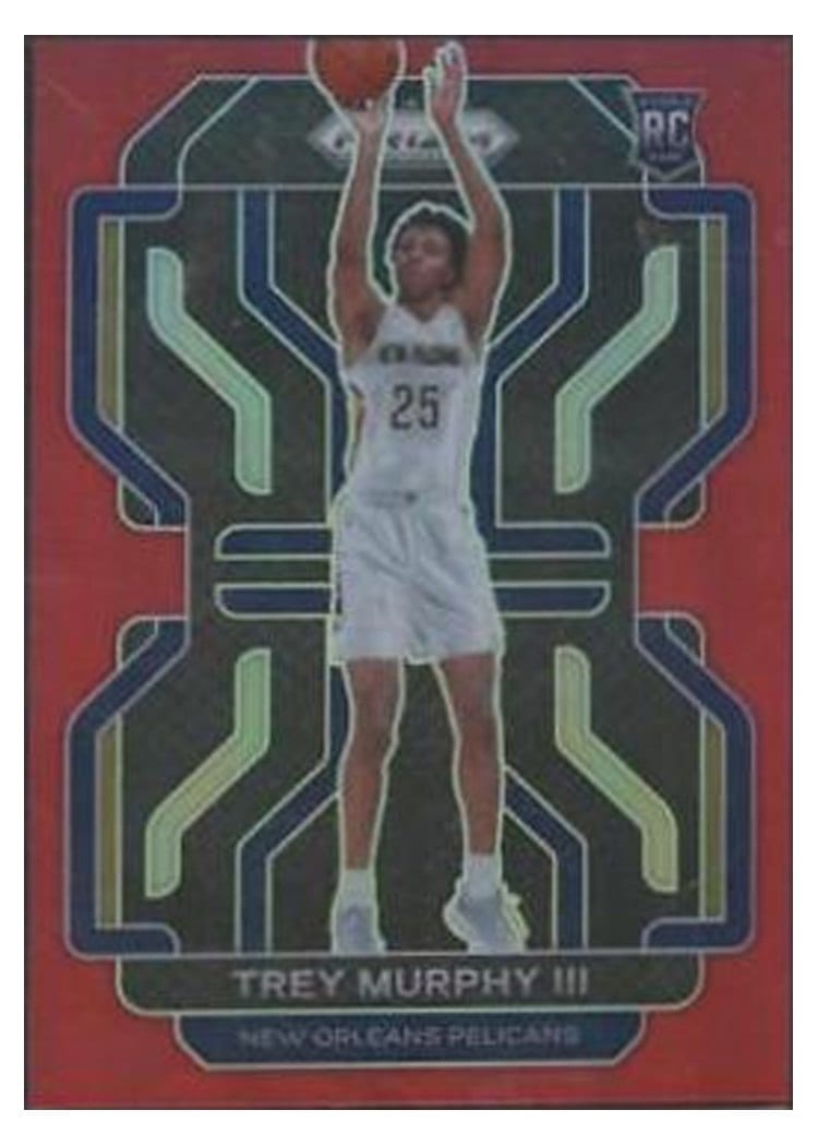 2021-22 Panini Prizm Base Set Trey Murphy III #288 card