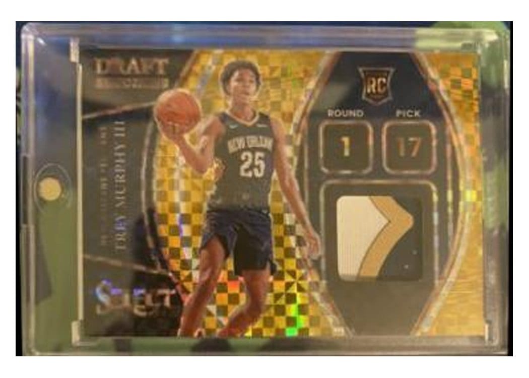 2021-22 Panini Select Base Set Trey Murphy III Gold Prizm #46 card
