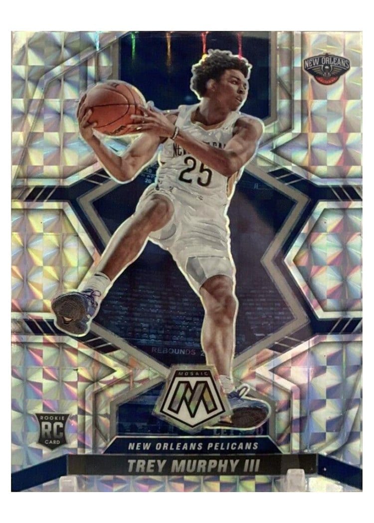2022-23 Panini Mosaic Base Set Trey Murphy III Mosaic #178 card