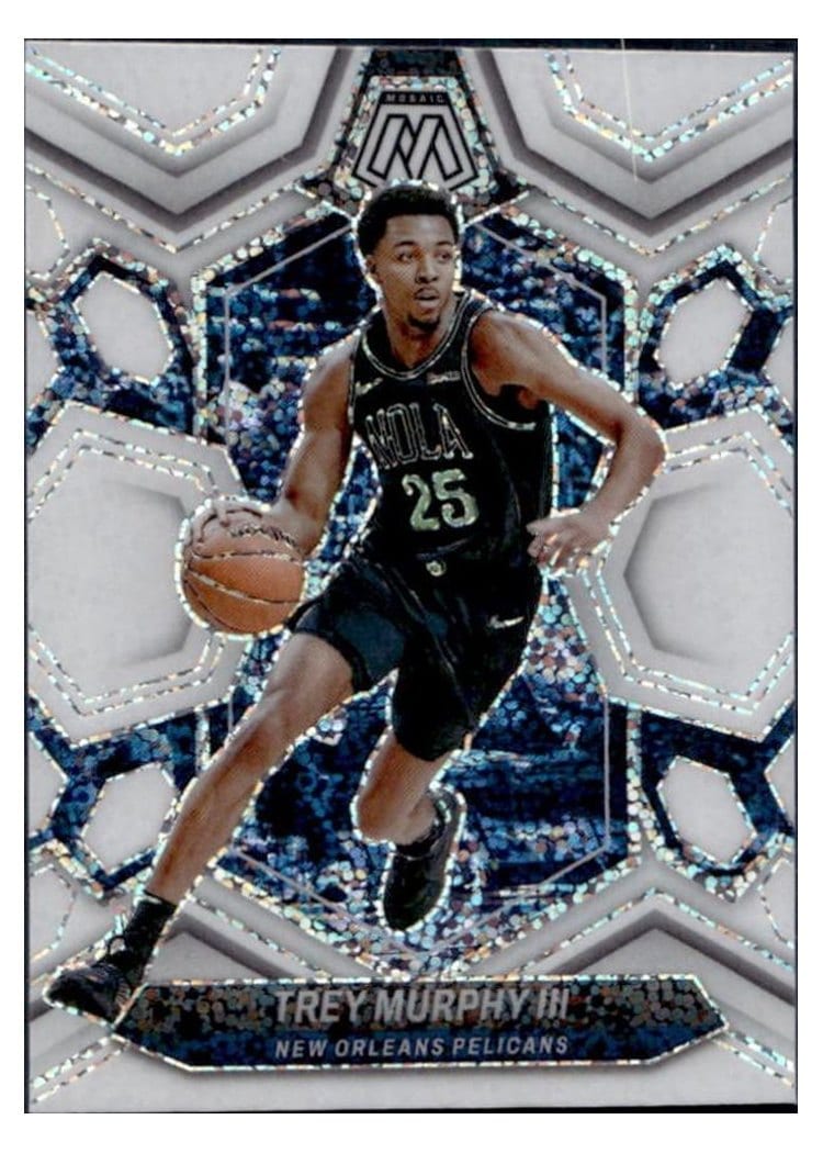 2023-24 Panini Mosaic Base Set Trey Murphy III #12 card