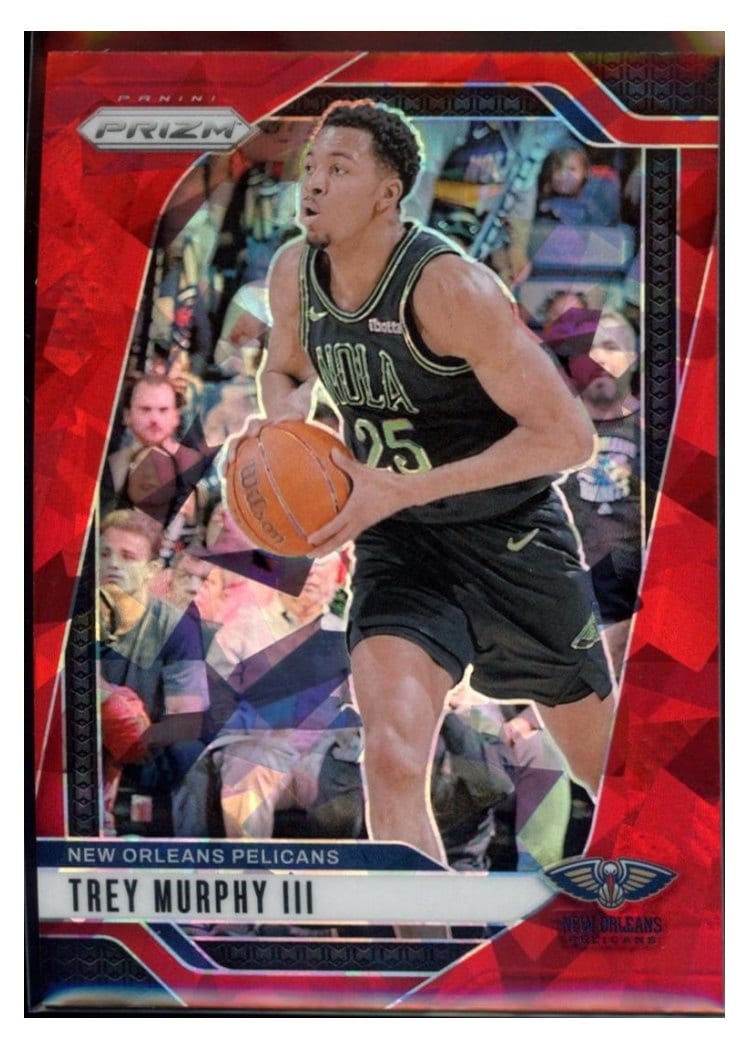 2024-25 Panini Prizm Base Set Trey Murphy III #173 card