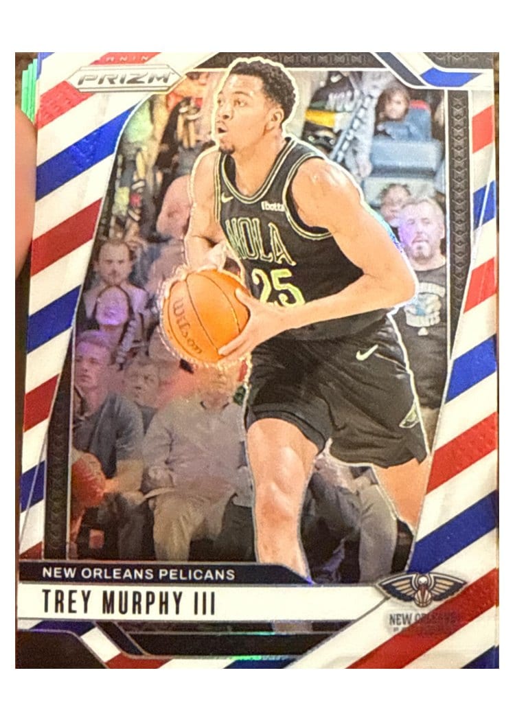 2024-25 Panini Prizm Base Set Trey Murphy III #173 card