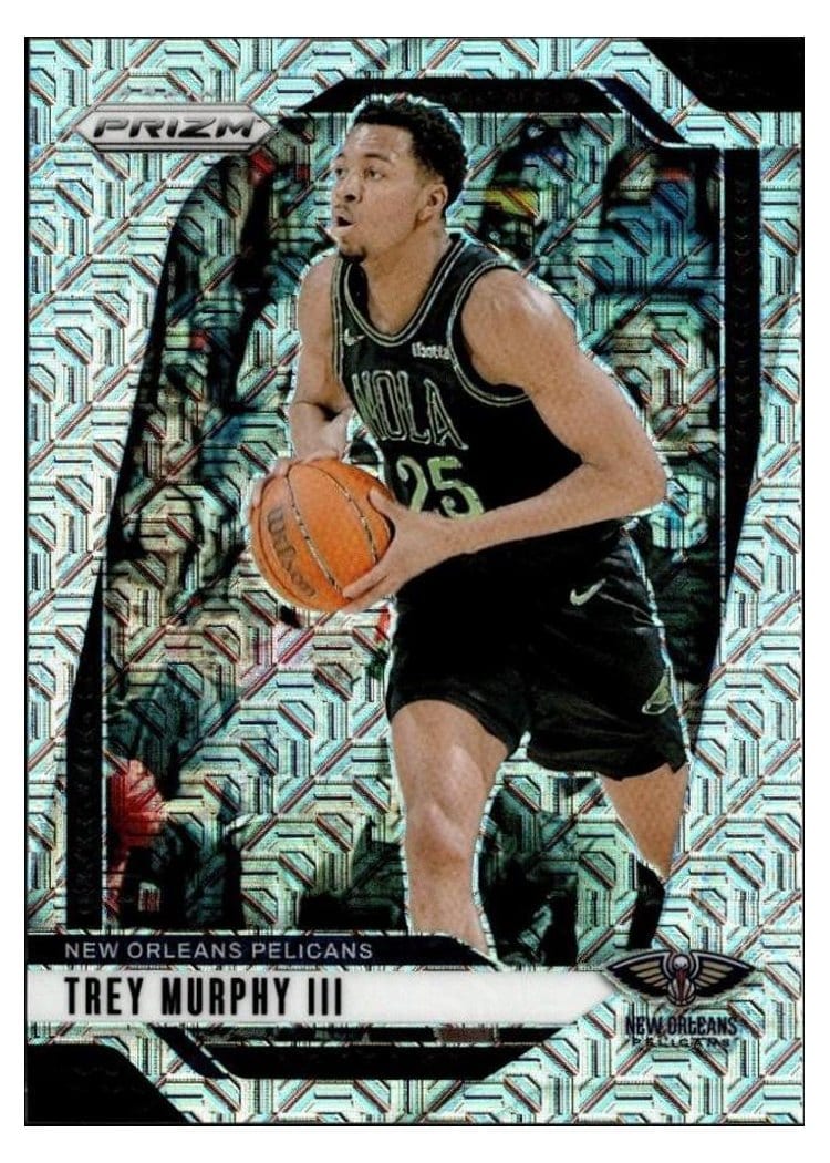 2024-25 Panini Prizm Base Set Trey Murphy III #173 card