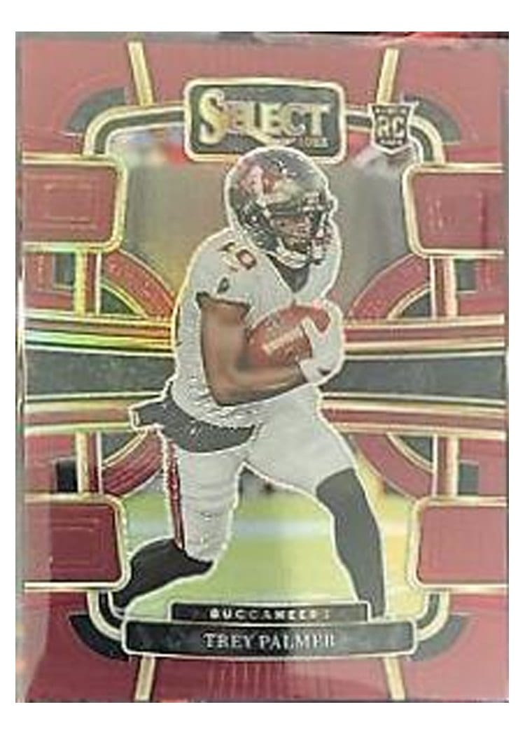 2023 Panini Select Base Set Trey Palmer Maroon Prizm #94 card