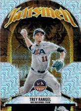 2026 Panini Stars & Stripes Prizm Talismen Trey Rangel #25 card