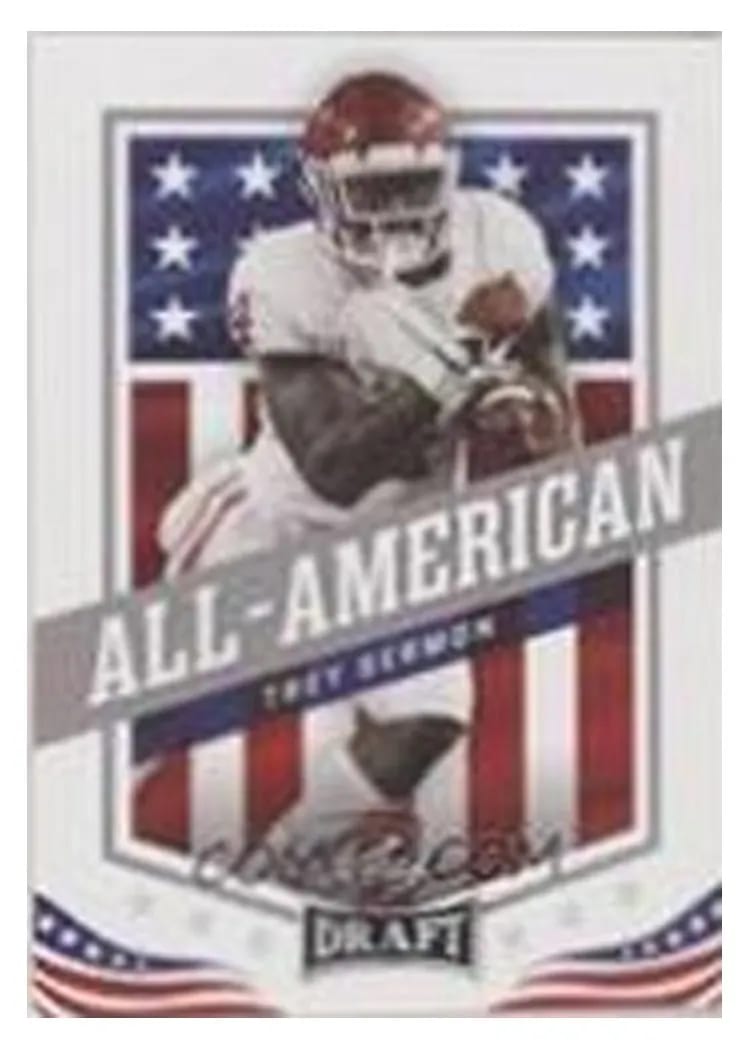 2021 Leaf Ultimate Draft TREY SERMON #43 card