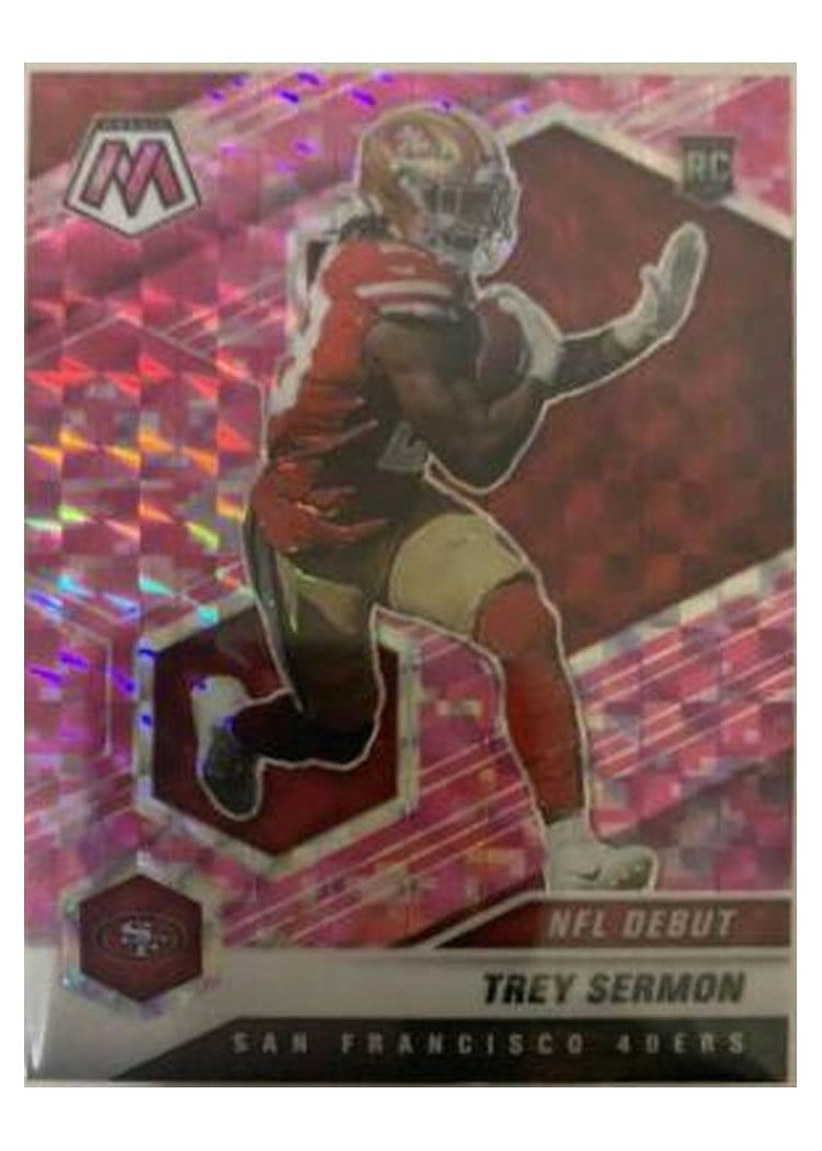 2021 Panini Mosaic Base Set Trey Sermon #255 card