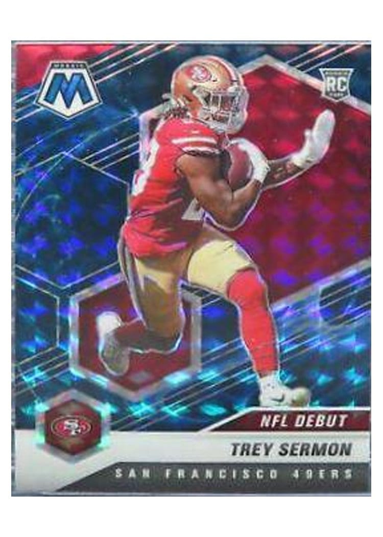 2021 Panini Mosaic Base Set Trey Sermon #255 card