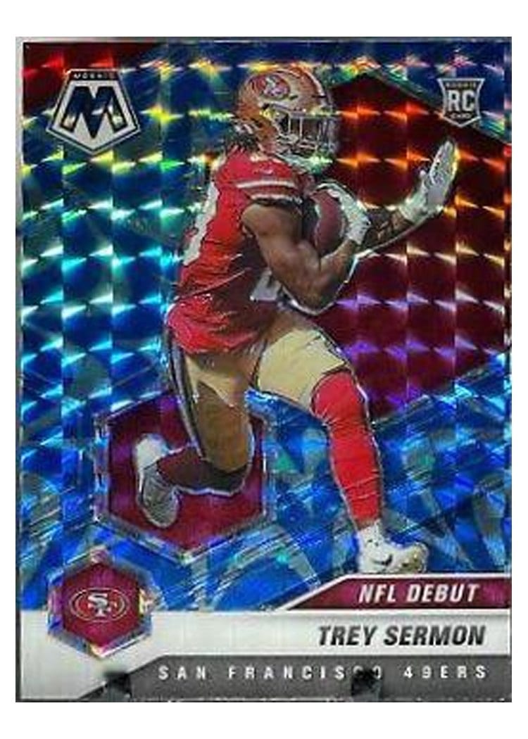 2021 Panini Mosaic Base Set Trey Sermon #255 card