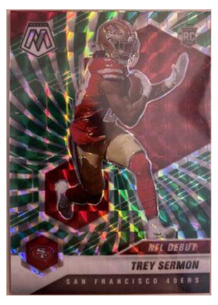2021 Panini Mosaic Base Set Trey Sermon #255 card