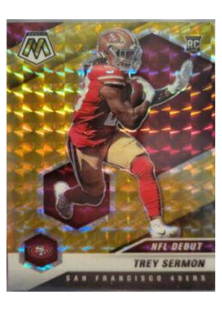 2021 Panini Mosaic Base Set Trey Sermon #255 card