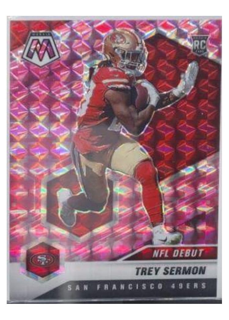 2021 Panini Mosaic Base Set Trey Sermon #255 card