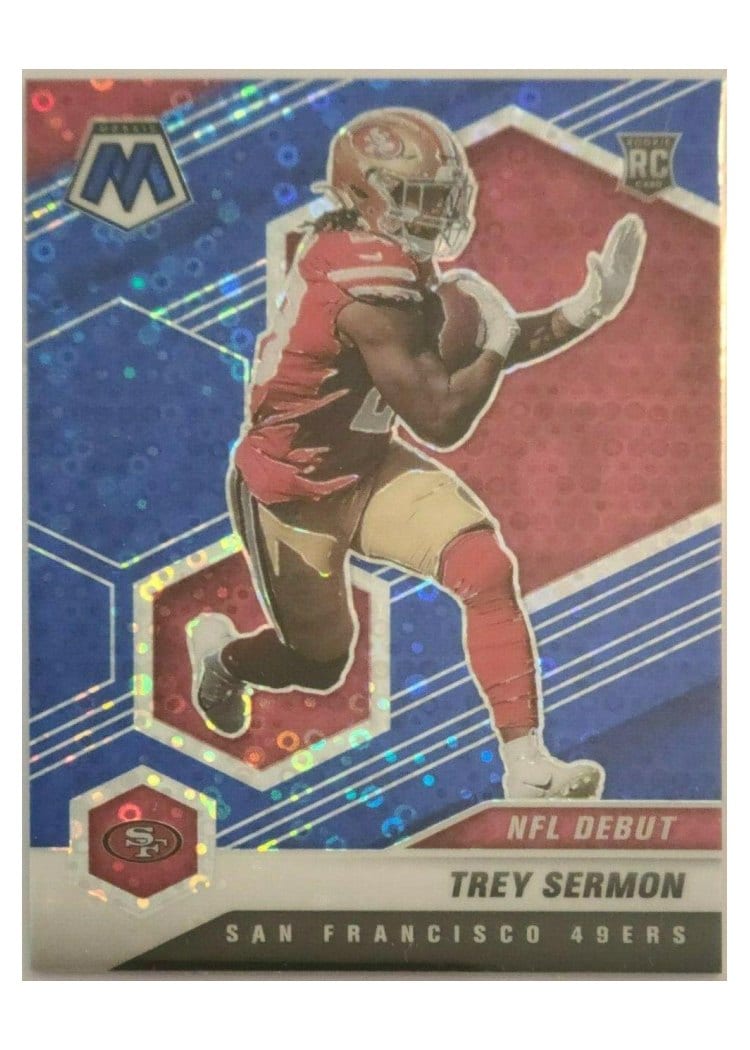 2021 Panini Mosaic Base Set Trey Sermon #255 card