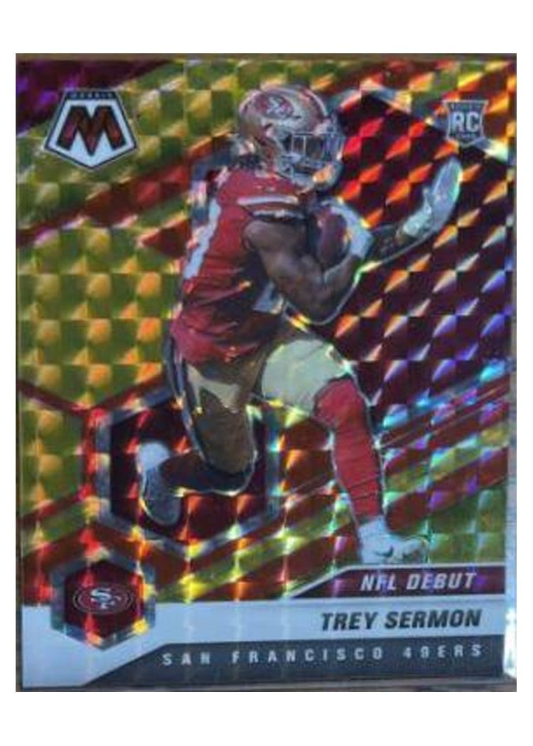 2021 Panini Mosaic Base Set Trey Sermon #255 card