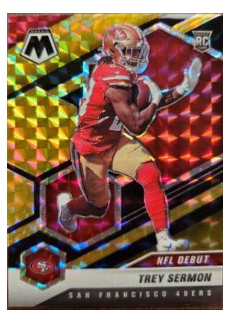 2021 Panini Mosaic Base Set Trey Sermon #255 card