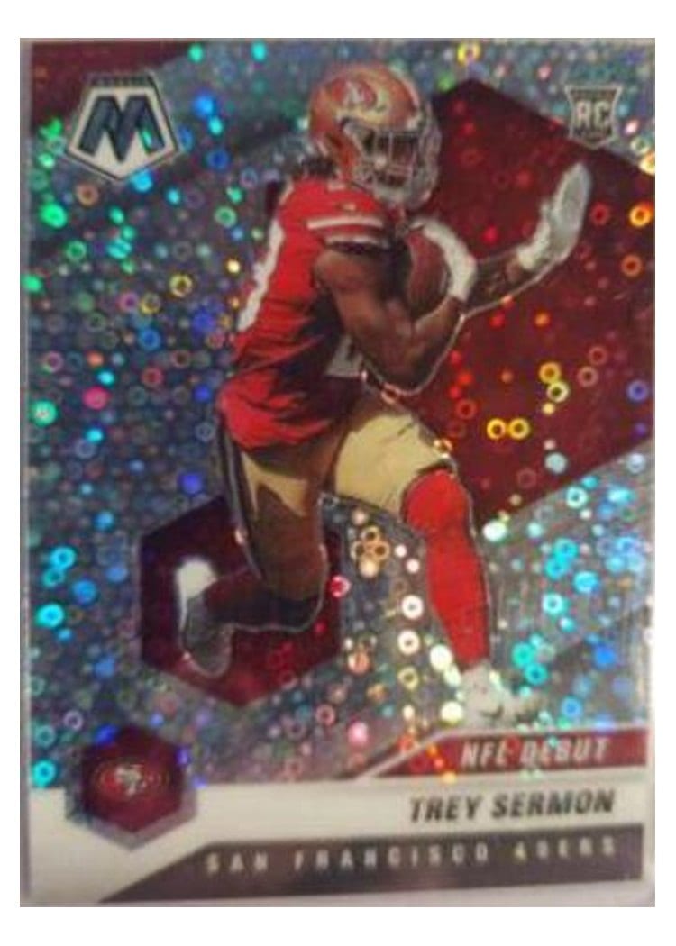 2021 Panini Mosaic Base Set Trey Sermon #255 card