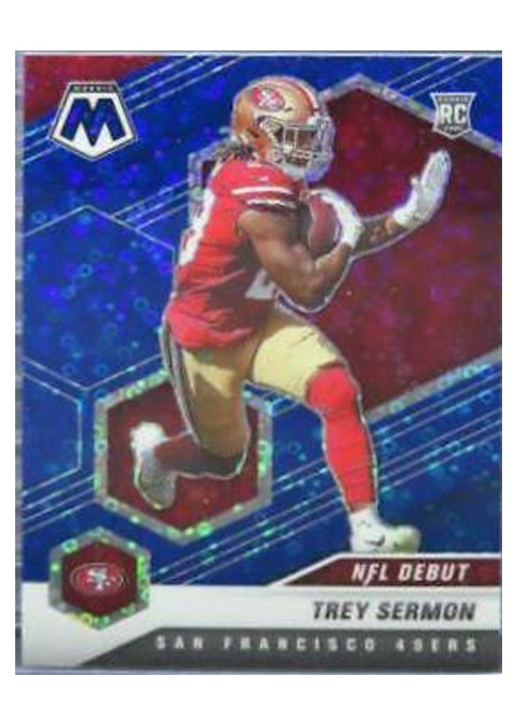 2021 Panini Mosaic Base Set Trey Sermon #255 card
