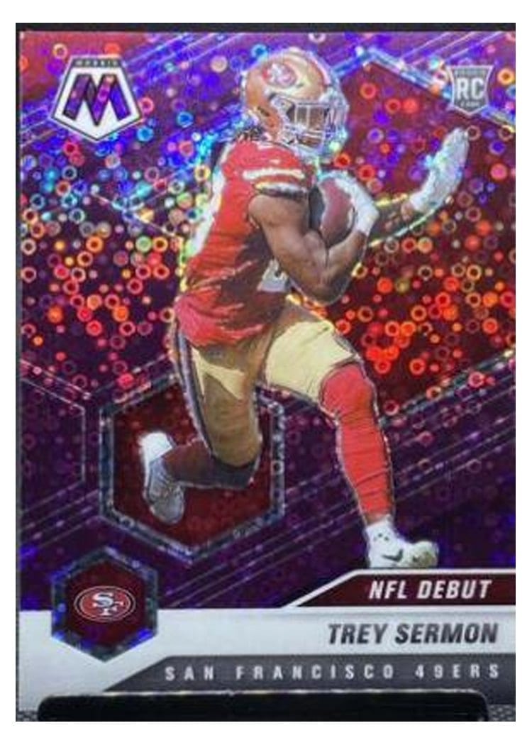2021 Panini Mosaic Base Set Trey Sermon #255 card