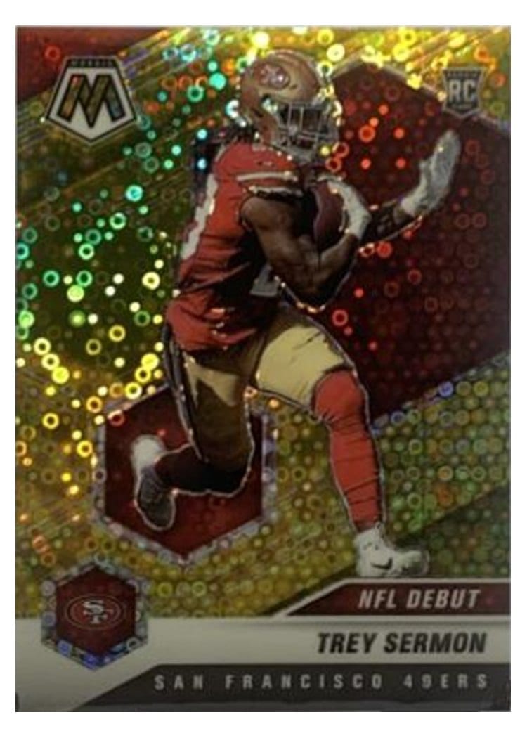 2021 Panini Mosaic Base Set Trey Sermon #255 card