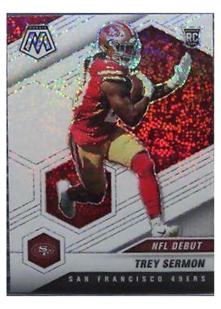2021 Panini Mosaic Base Set Trey Sermon #255 card