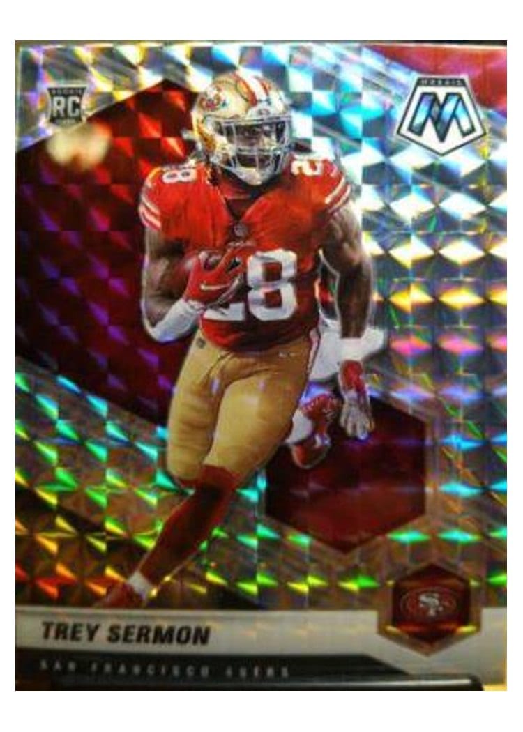 2021 Panini Mosaic Base Set Trey Sermon Mosaic #324 card