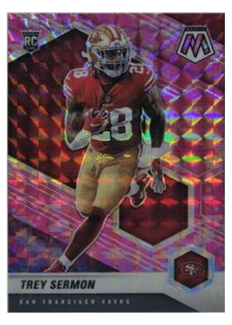 2021 Panini Mosaic Base Set Trey Sermon #324 card