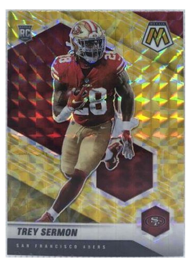 2021 Panini Mosaic Base Set Trey Sermon #324 card