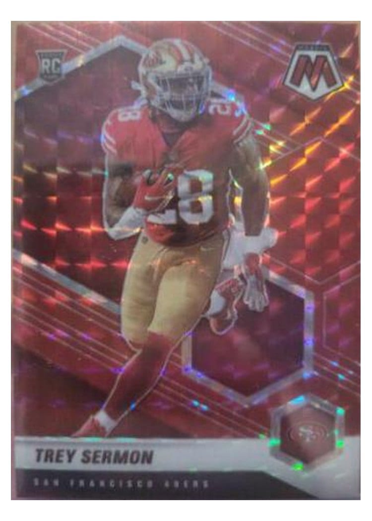 2021 Panini Mosaic Base Set Trey Sermon #324 card