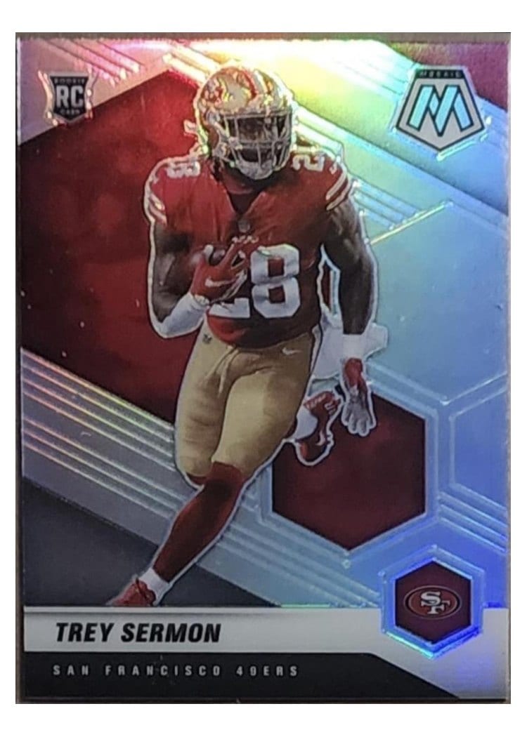 2021 Panini Mosaic Base Set Trey Sermon #324 card