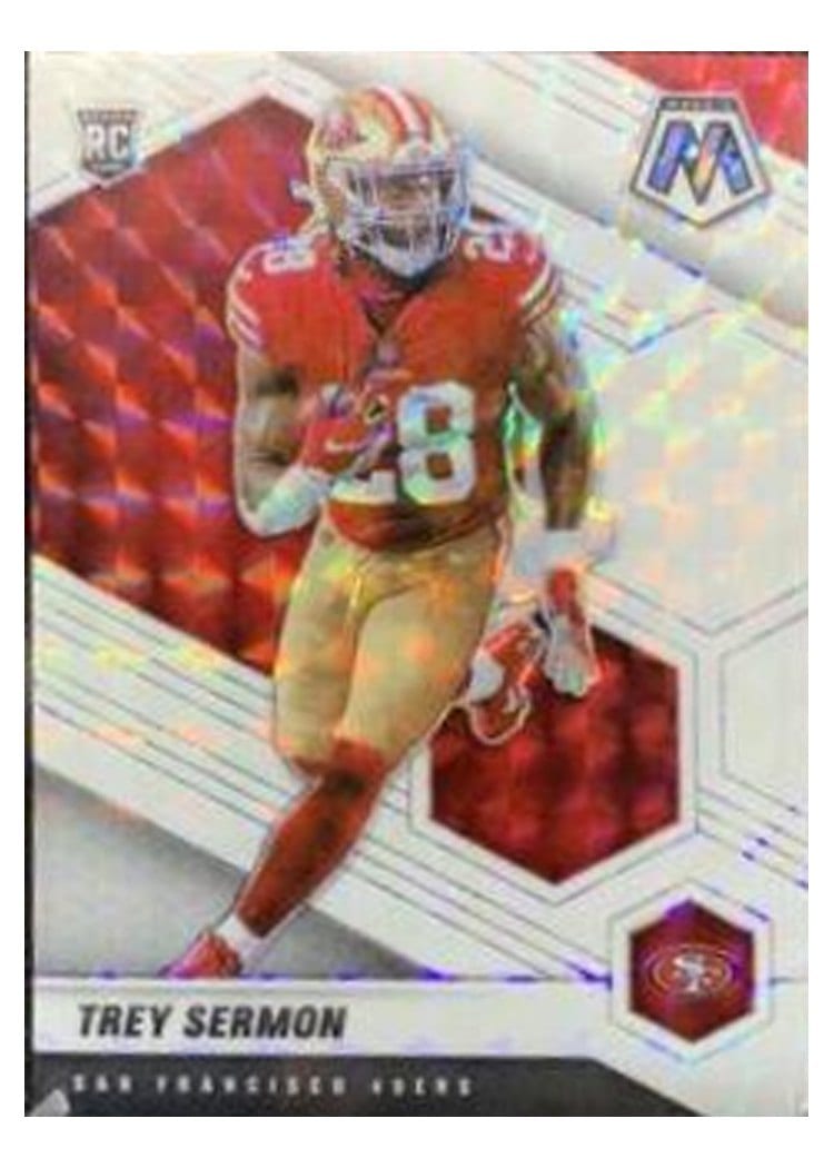 2021 Panini Mosaic Base Set Trey Sermon #324 card