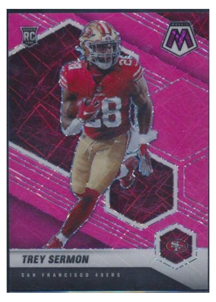 2021 Panini Mosaic Base Set Trey Sermon #324 card