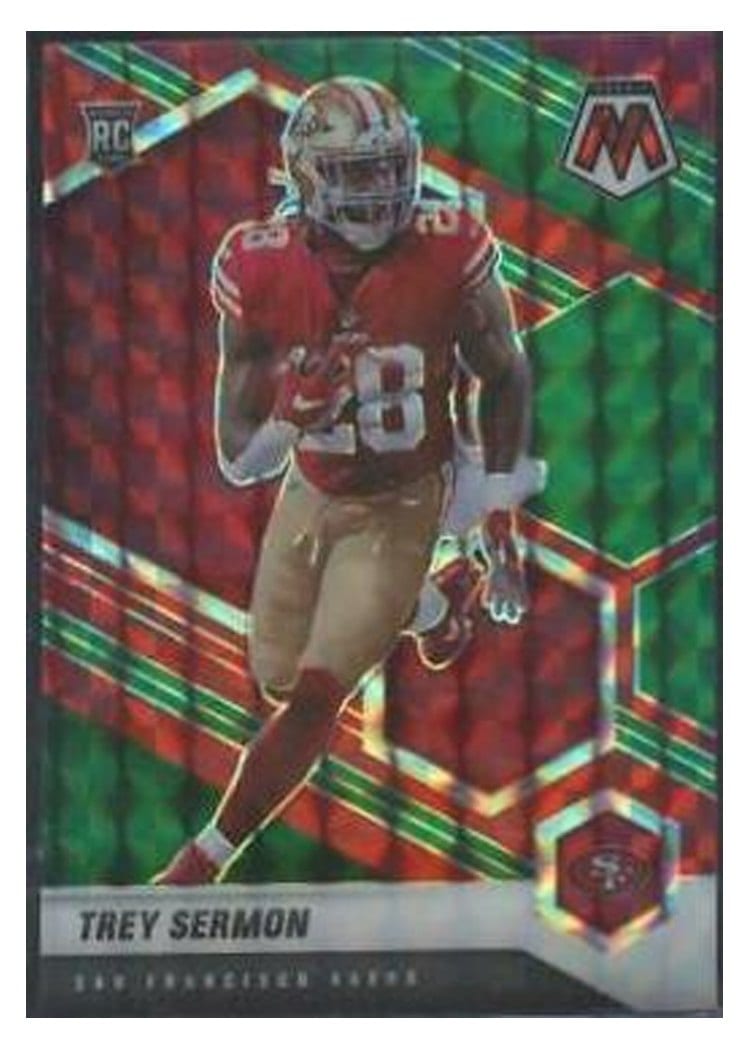 2021 Panini Mosaic Base Set Trey Sermon #324 card