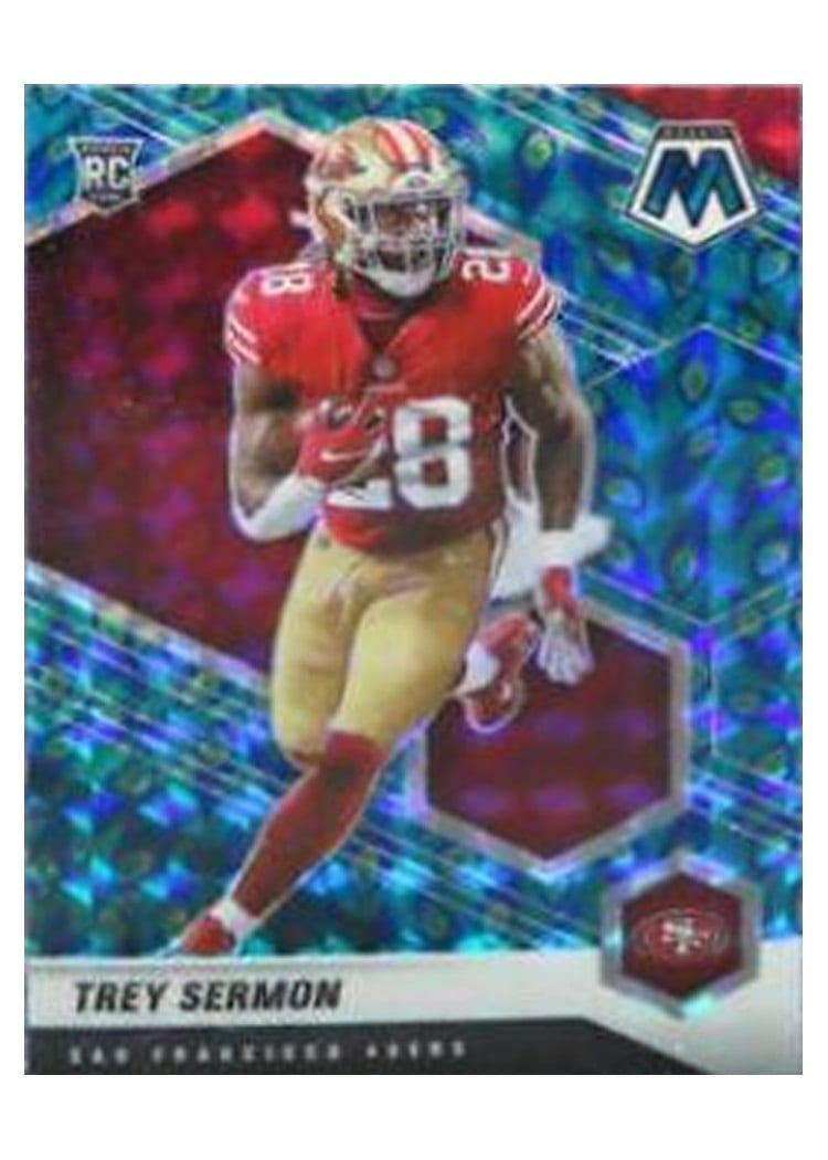 2021 Panini Mosaic Base Set Trey Sermon #324 card