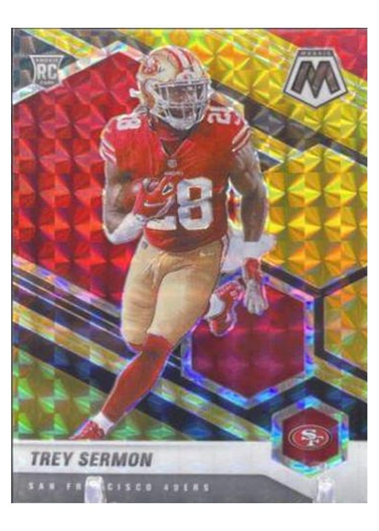 2021 Panini Mosaic Base Set Trey Sermon #324 card